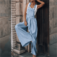 Cornelia- Jumpsuit en denim ultra-confortable