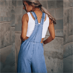 Cornelia- Jumpsuit en denim ultra-confortable