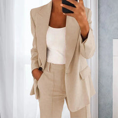 Vivienne - Blazer Et Pantalon D'Été Pour Femme