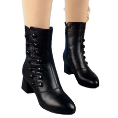 Simpy-Bottines en cuir