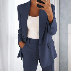 Vivienne - Blazer Et Pantalon D'Été Pour Femme