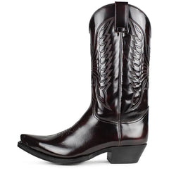 Alfred - Bottes Western en Cuir