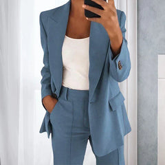 Vivienne - Blazer Et Pantalon D'Été Pour Femme