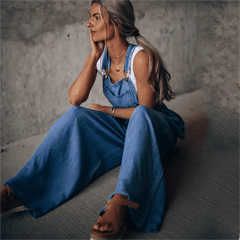 Cornelia- Jumpsuit en denim ultra-confortable