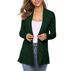 Elenita-Cardigan Long Femme Léger