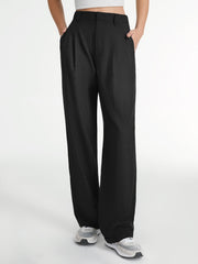 Ingrid - Pantalon Droit Taille Haute