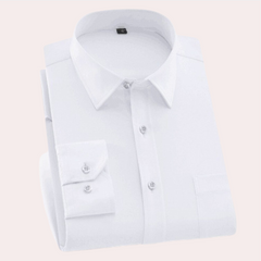 Jim - Chemise Classique Sans Plis Pour Homme