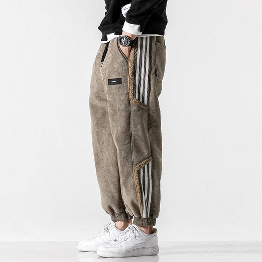 Niko - Pantalon De Streetwear Harem À Rayures Pour Homme