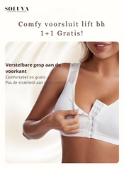 Kudnarto-Soutien-Gorge Élévateur Confortable à Fermeture Frontale