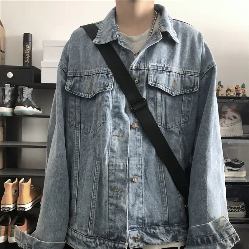 Sage - Veste En Jean Oversize Unisexe