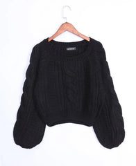 Matthies-Pull en Tricot Style Coréen pour Femme