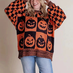 Else-Pull En Maille Pour Halloween