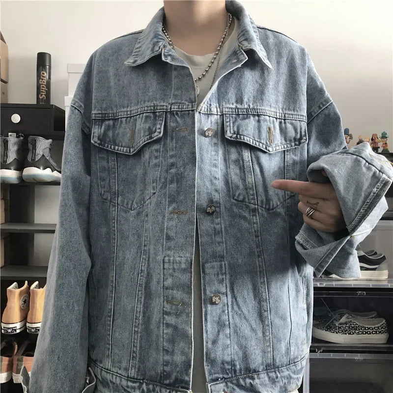 Sage - Veste En Jean Oversize Unisexe