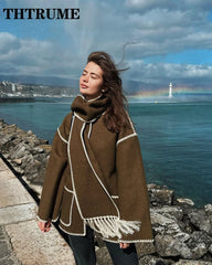 Isabelle – Manteau Femme Automne Style Élégant