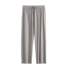 Brixely-Pantalon Large à Taille Élastique pour Femme