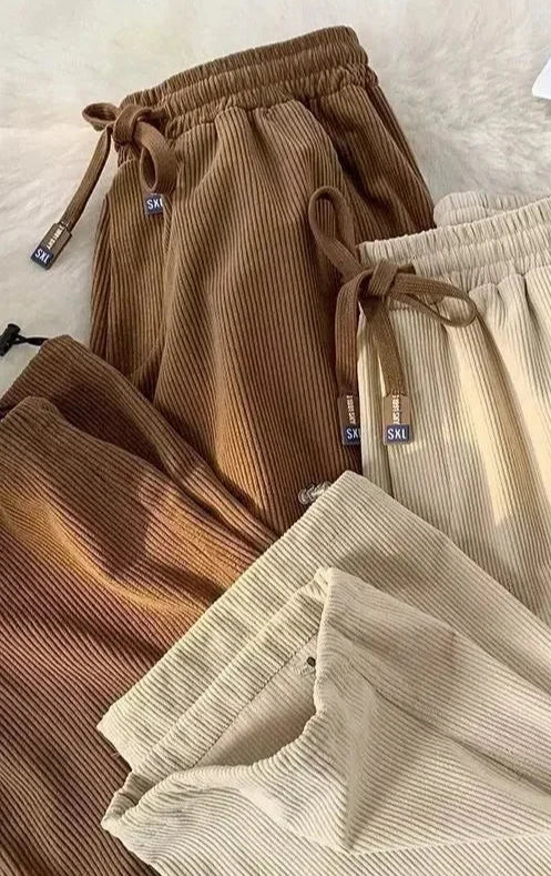 Gareth - Pantalon Décontracté En Velours Côtelé Pour Homme