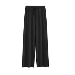 Brixely-Pantalon Large à Taille Élastique pour Femme