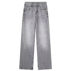 Angeli- Pantalon Décontracté en Denim