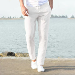 Evander - Pantalon en Lin pour Hommes