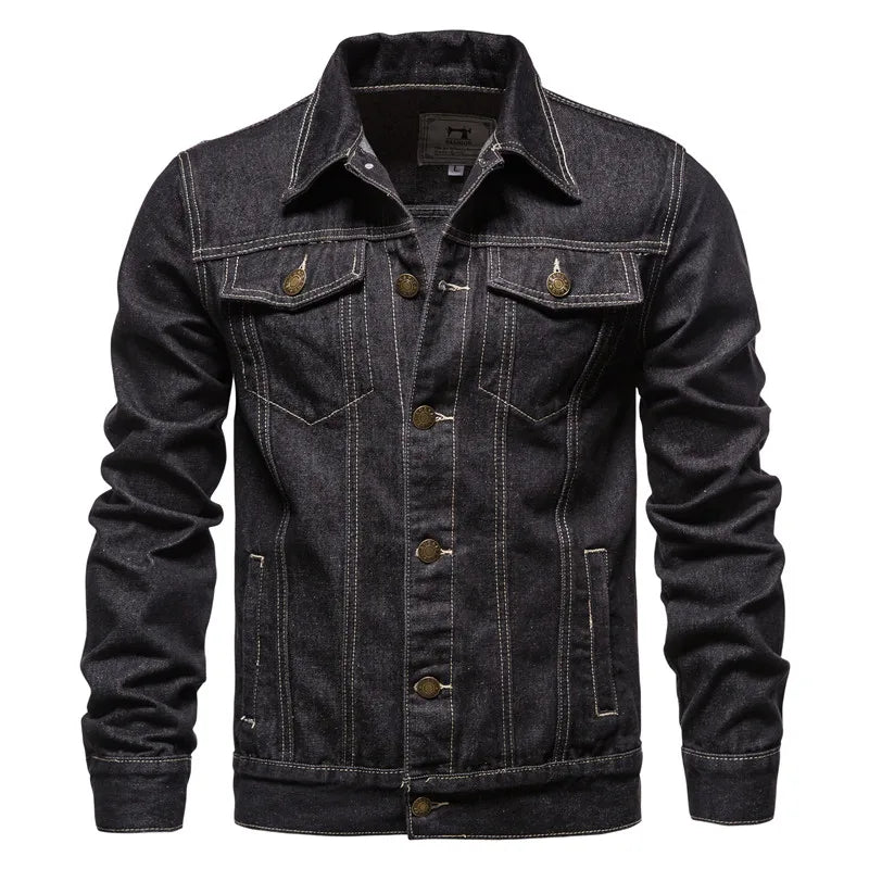 Logan - Veste En Jean Vintage Slim Pour Homme