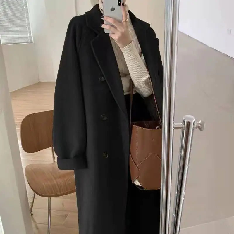 Roswita- Manteau Mi-long Femme Hiver Épais