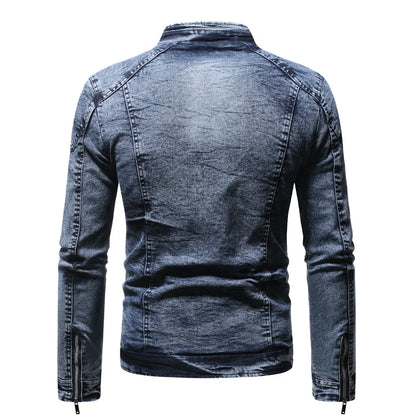 Finnegan - Veste En Jean Moto Pour Homme