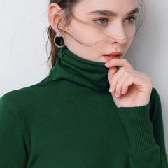 Clea-Pull Turtleneck Slim Fit