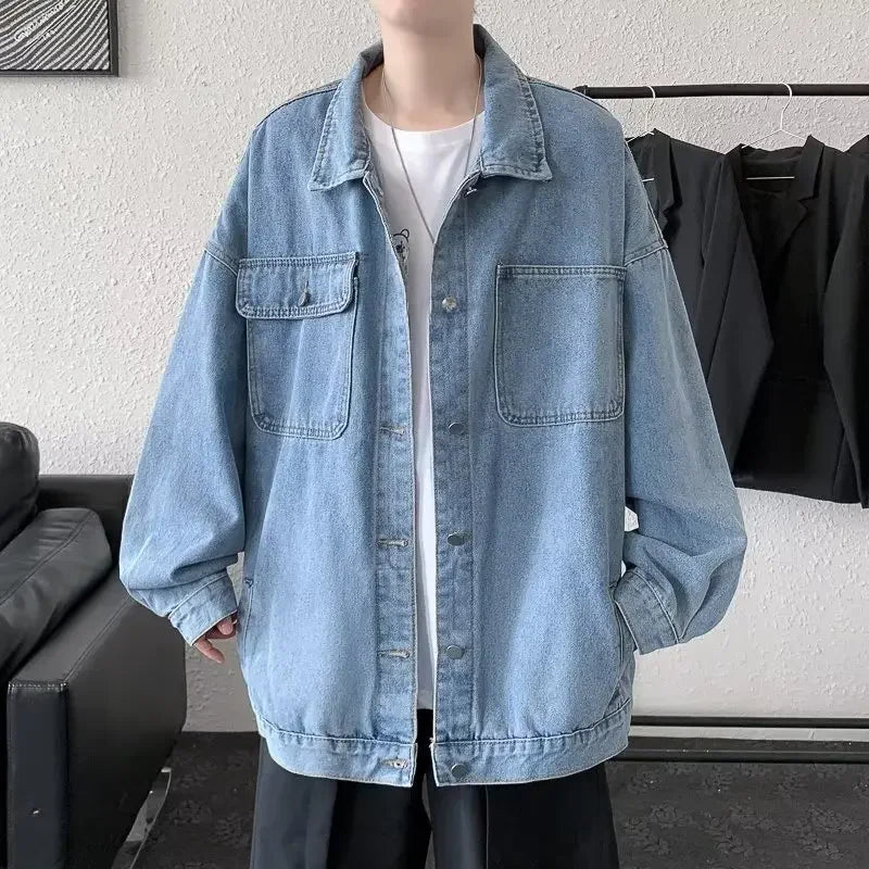 Jacob - Veste En Jean Décontractée Pour Homme