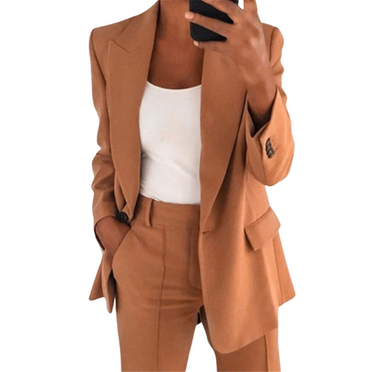 Maelys - Ensemble Blazer et Pantalon Chic