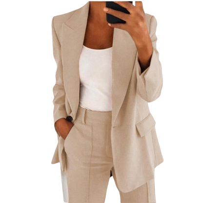 Carole- Ensemble Blazer et Pantalon