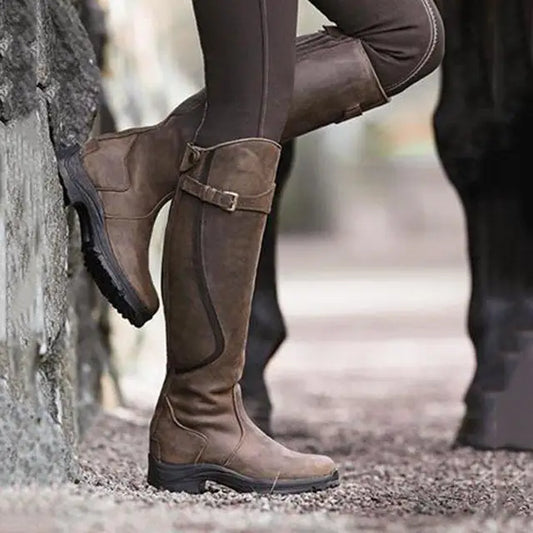 Sierra - Bottes Hautes de Cavalier pour Femme