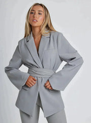 Eleonore - Blazer avec Ceinture