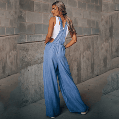 Cornelia- Jumpsuit en denim ultra-confortable