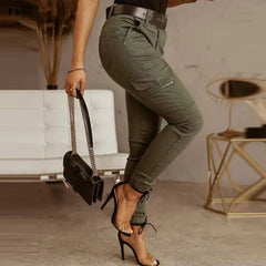 Cassidy - Dames Cargo Jeans