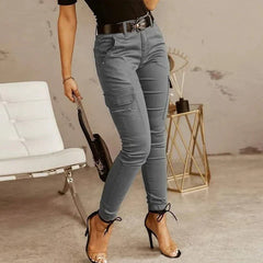 Cassidy - Dames Cargo Jeans