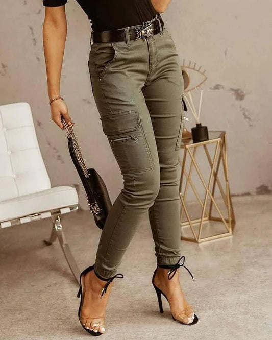 Cassidy - Dames Cargo Jeans