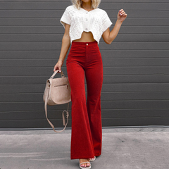 Aria - Pantalon Évasé Style Vogue