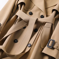 Maryvonne - Trench-Coat Classique de Printemps