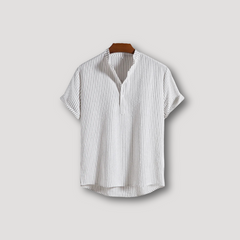 Hans – Chemise Henley Rayée