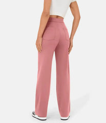 Verana - Pantalon Taille Haute Avec Boutons Et Poches Multiples