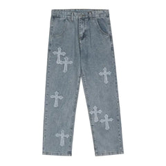 Aimée-Denim Dos Croix Streetwear Jeans