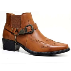 Delan - Bottes de Cowboy en Cuir