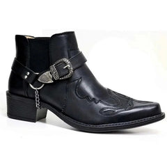 Delan - Bottes de Cowboy en Cuir